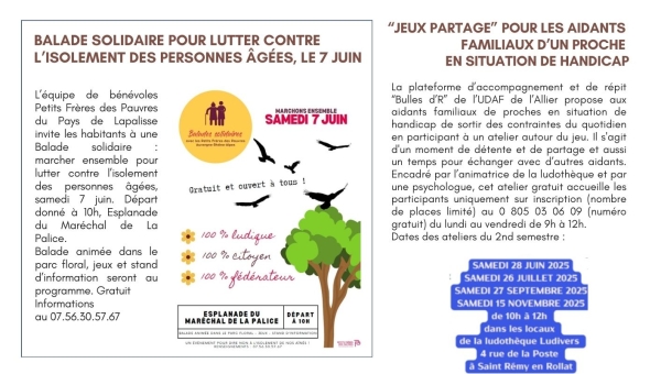 Lettre d'informations 2025 - N°20 Maison France Services Pays de Lapalisse 